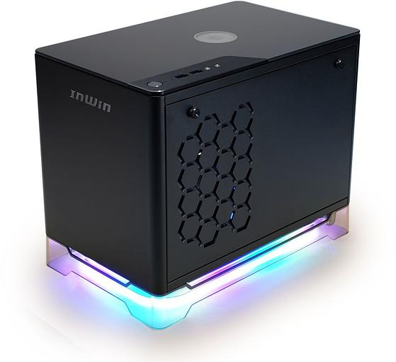 Корпус Inwin CF08A (A1PLUS) черный 0650W ATX 2xUSB3.0 audio bott PSU фото 4