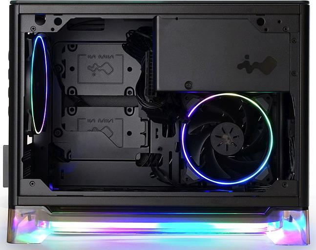 Корпус Inwin CF08A (A1PLUS) черный 0650W ATX 2xUSB3.0 audio bott PSU фото 6