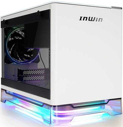 Корпус Inwin CF08A (A1PLUS) белый 650W ATX 2xUSB3.0 audio bott PSU фото 1