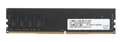 Модуль памяти DIMM DDR4 3200-22 8GB 1024X8 _EL.08G21.GSH APACER фото 1