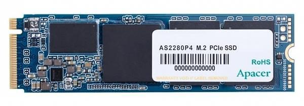SSD жесткий диск M.2 PCIE 256GB STANDARD SINGLE_AP256GAS2280P4-1 APACER фото 1