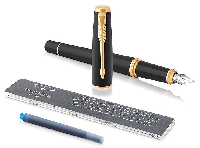 Ручка перьев. Parker Urban Core F309 (CW1931593) Muted Black GT F сталь нержавеющая подар.кор. фото 5