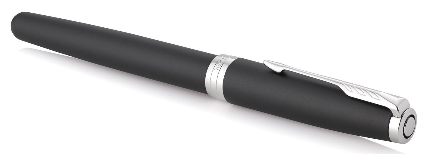 Ручка роллер Parker Sonnet Core T529 (CW1931523) Matte Black CT F черн. черн. подар.кор. фото 4