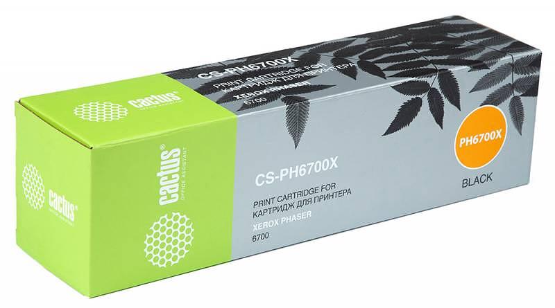 Картридж лазерный Cactus CS-PH6700X 106R01526 черный (18000стр.) для Xerox Phaser 6700 фото 1