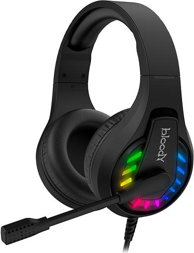 Наушники с микрофоном A4Tech Bloody G230p черный 2м накладные оголовье (G230P) фото 1