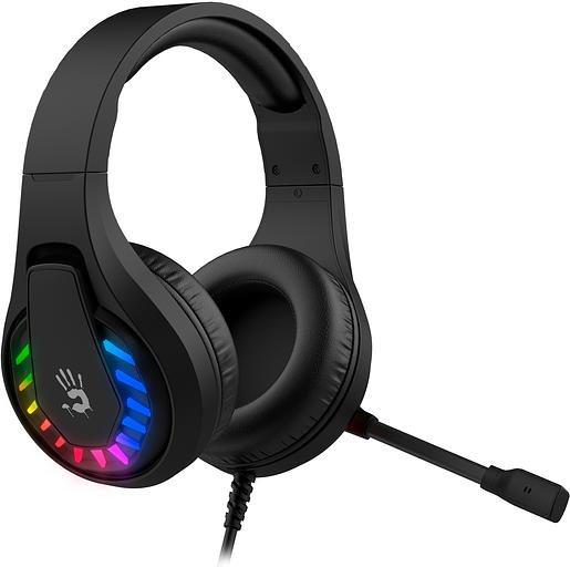 Наушники с микрофоном A4Tech Bloody G230p черный 2м накладные оголовье (G230P) фото 7