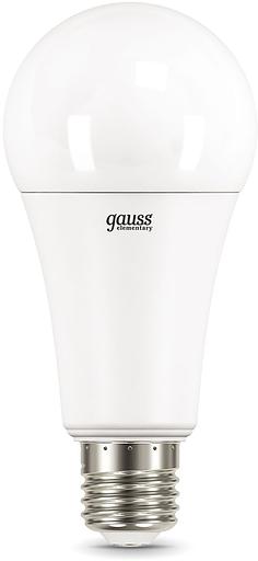 Лампа светодиодная Gauss Globe Elementary 35Вт цок.:E27 груша 220B 3000K св.свеч.бел.теп. А67 (упак.:1шт) (70215) фото 2