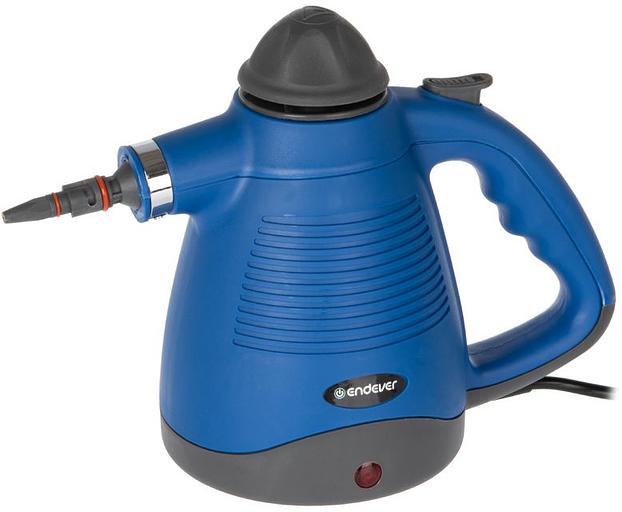 Пароочиститель ручной Endever Odyssey Q-443 900Вт синий/черный фото 8