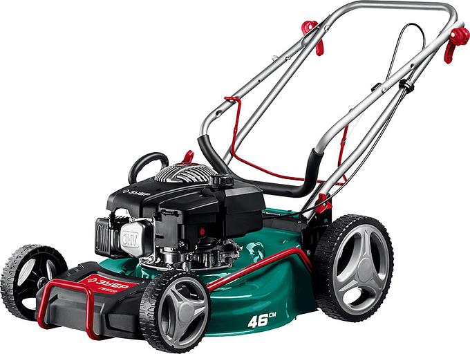 Газонокосилка роторная Зубр ГБ-460 3300Вт фото 3