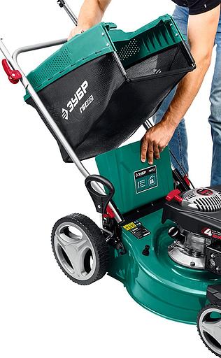 Газонокосилка роторная Зубр ГБ-460 3300Вт фото 6