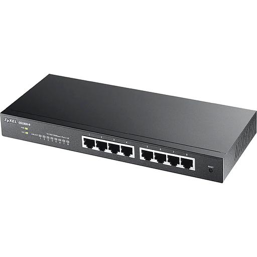 Smart L2 коммутатор Zyxel GS1900-8, 8xGE, настольный, бесшумный (GS1900-8-EU0102F) фото 3