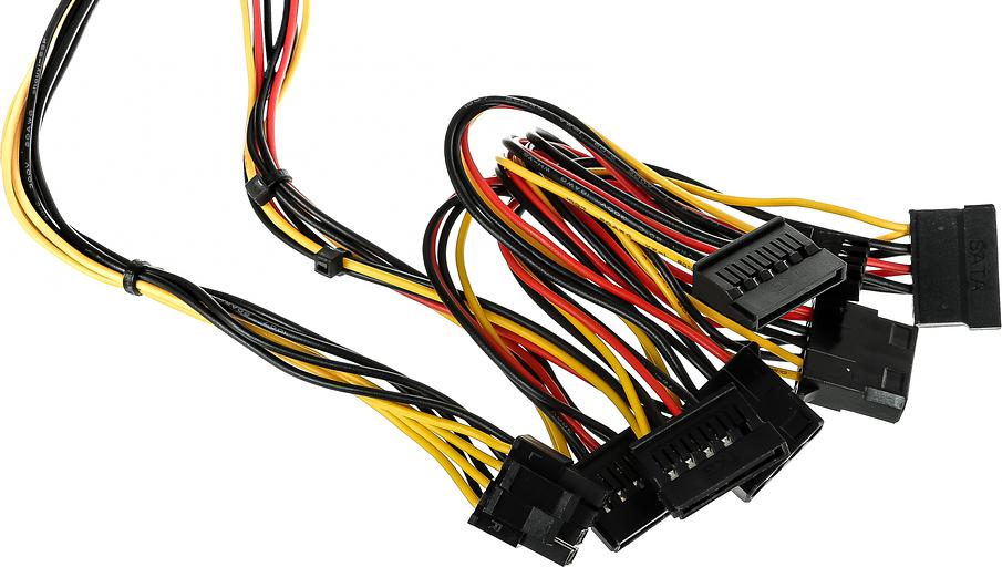 Блок питания Accord TFX 350W ACC-TFX350 (24+4pin) 80mm fan 3xSATA фото 10