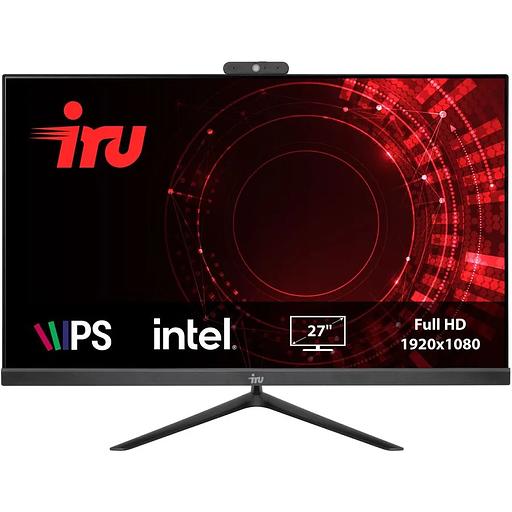 Моноблок IRU Office 27IH5P2K 27" QHD i5 11400 (2.6) 8Gb SSD256Gb UHDG 730 Free DOS GbitEth WiFi BT 120W Cam черный 2560x1440 фото 1