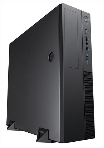 Корпус Slim Case Powerman EL510 Black PM-300ATX U3.0*2+U2*2+A(HD): fan 9cm; intrusion switch (6141273) фото 1