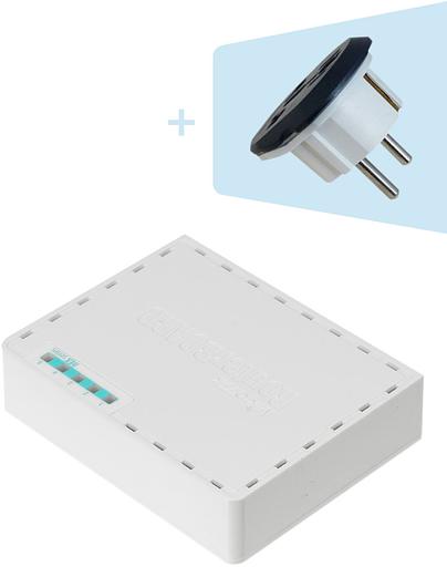 Маршрутизатор 10/100/1000M 5PORT HEX RB750GR3 MIKROTIK фото 6