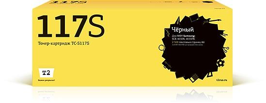 Картридж лазерный T2 MLT-D117S TC-S117S черный (2500стр.) для Kyocera SCX-4650N/4655FN фото 1