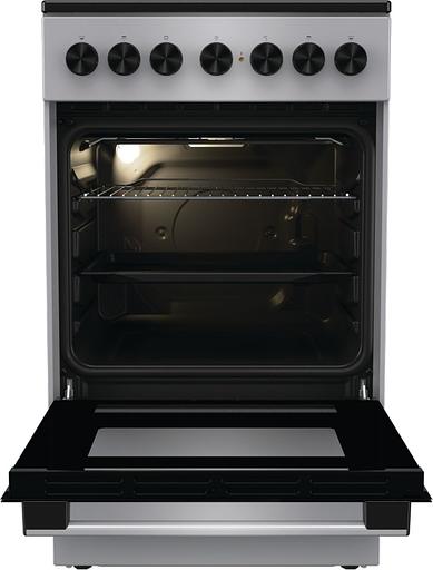 Плита Электрическая Gorenje GEC5B20SG серебристый фото 3