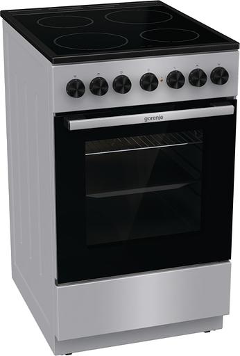 Плита Электрическая Gorenje GEC5B20SG серебристый фото 5