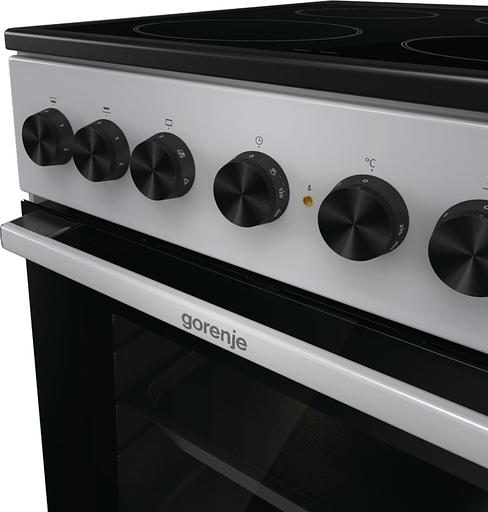 Плита Электрическая Gorenje GEC5B20SG серебристый фото 8