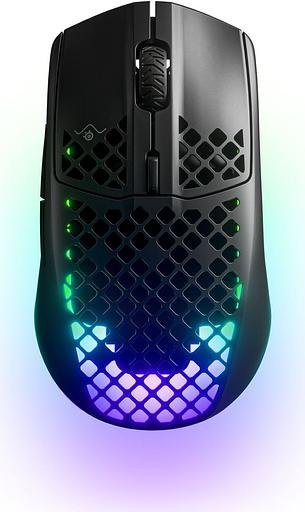 Мышь Steelseries Aerox 3 черный оптическая (18000dpi) беспроводная BT/Radio USB-C/BT фото 1