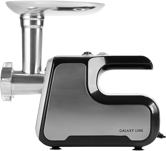Мясорубка Galaxy Line GL 2417 1800Вт черный/серебристый фото 2