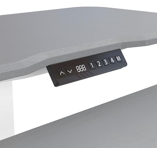 Стол для ноутбука Cactus VM-FDE103 столешница МДФ серый 91.5x56x123см (CS-FDE103WGY) фото 6