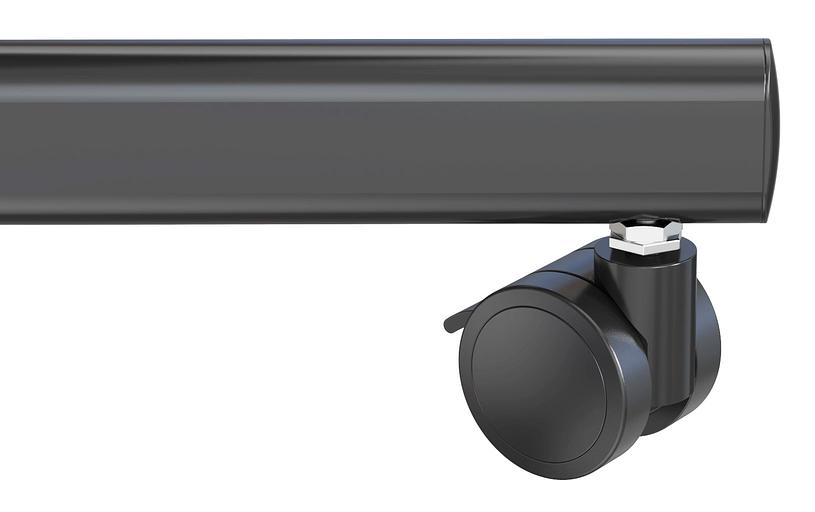 Стол для ноутбука Cactus VM-FDS101B столешница МДФ черный 70x52x105см (CS-FDS101BBK) фото 5