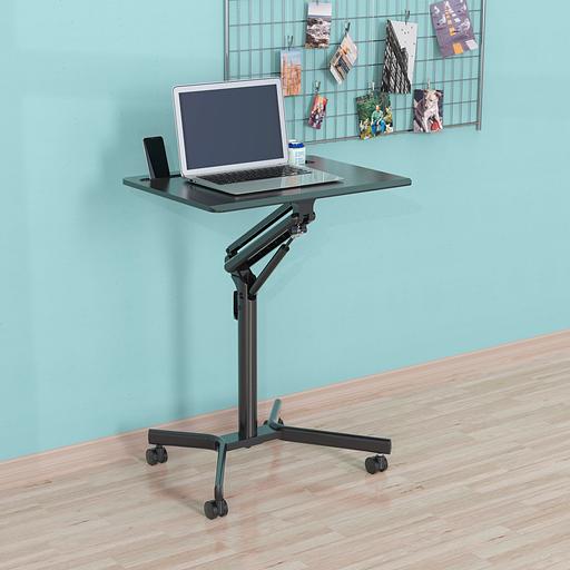 Стол для ноутбука Cactus VM-FDS101B столешница МДФ черный 70x52x105см (CS-FDS101BBK) фото 8