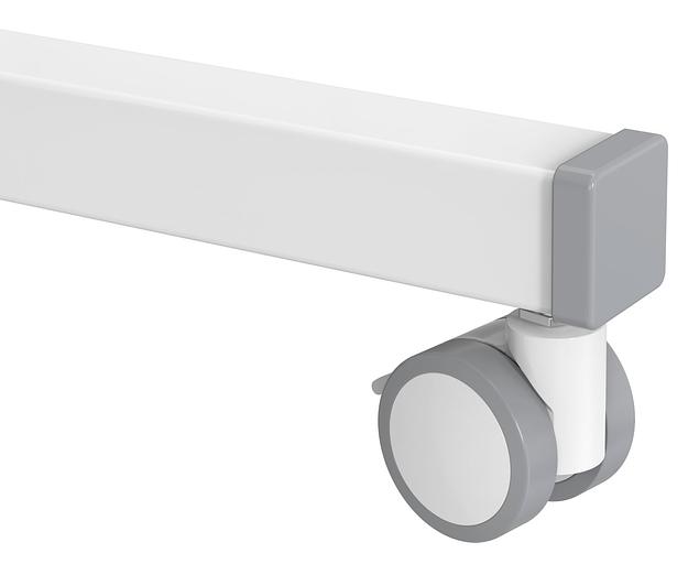 Стол для ноутбука Cactus VM-FDE103 столешница МДФ белый 91.5x56x123см (CS-FDE103WWT) фото 4