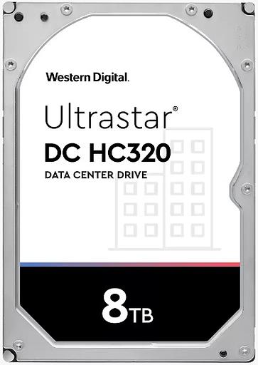 Жесткий диск Western Digital Ultrastar DC HС320 HDD 3.5" SATA 8Тb, 7200rpm, 256MB buffer, 512e (HUS728T8TALE6L4 ), 1 year (0B36452) фото 1