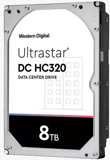 Жесткий диск Western Digital Ultrastar DC HС320 HDD 3.5" SATA 8Тb, 7200rpm, 256MB buffer, 512e (HUS728T8TALE6L4 ), 1 year (0B36452) фото 3