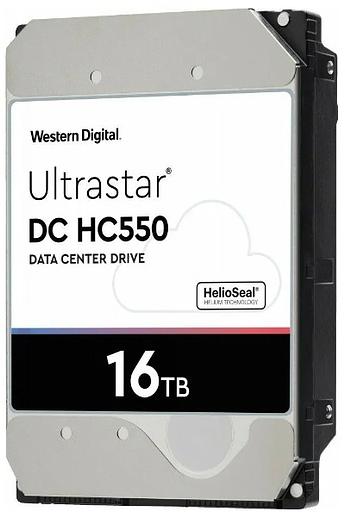 Жесткий диск Western Digital Ultrastar DC HС550 HDD 3.5" SATA 16Тb, 7200rpm, 512MB buffer, 512e (WUH721816ALE6L4), 1 year (0F38466) фото 2