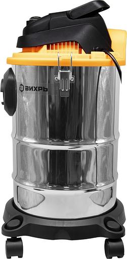 Строительный пылесос Вихрь СП-1500/20А 1500Вт (уборка: сухая/влажная) серебристый фото 1