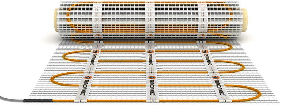 Мат нагревательный Теплолюкс Tropix MHH 0.5м2 80Вт белый/оранжевый (2206222) фото 2