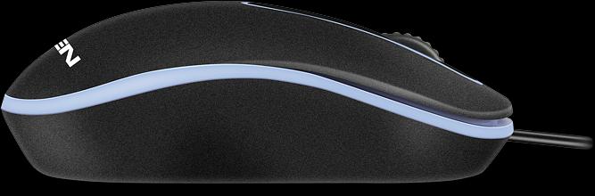 Мышь SVEN RX-90 чёрная (2+1кл., 1000 DPI, блист.) Sven SV-020644 фото 5