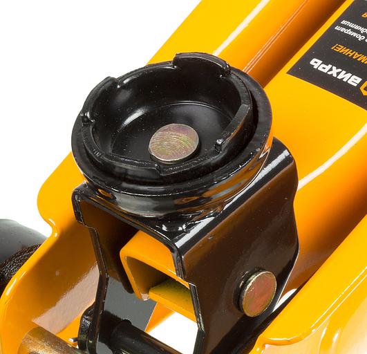 Домкрат Вихрь ДМК-2 подкатной гидравлический оранжевый/черный (73/5/4/2) фото 9