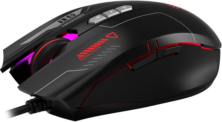 Мышь A4Tech Bloody ES7 черный оптическая (6200dpi) USB (8but) фото 3