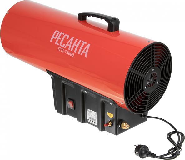 Тепловая пушка газовая Ресанта ТГП-75000 красный/черный фото 5