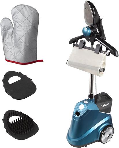Отпариватель напольный Bort Pro Iron 2500Вт бирюзовый/черный фото 10