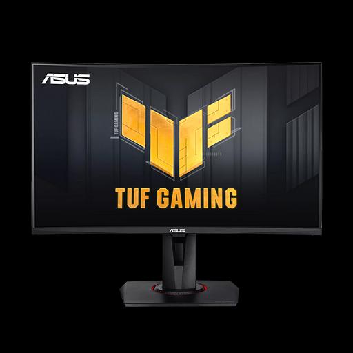 Монитор ASUS 27" VG27VQM VA LED изогнутый, 1920x1080, ProGaming, 1ms, 350cd/m2, 178°/178°, 100Mln:1, 240Hz, Freesync, DVI, HDMI*2, DP, USB-hub, MM, HAS, Swivel, Tilt, VESA, Black, 90LM0510-B03E70 3 years (VG27VQM) фото 1
