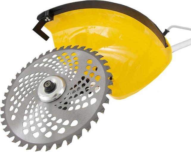 Триммер бензиновый Denzel DTL-43 2.5л.с. неразбор.штан. реж.эл.:леска/нож фото 3