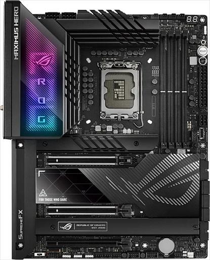 Материнская плата Asus ROG MAXIMUS Z790 HERO Soc-1700 Intel Z790 4xDDR5 ATX AC`97 8ch(7.1) 2.5Gg RAID+HDMI фото 1