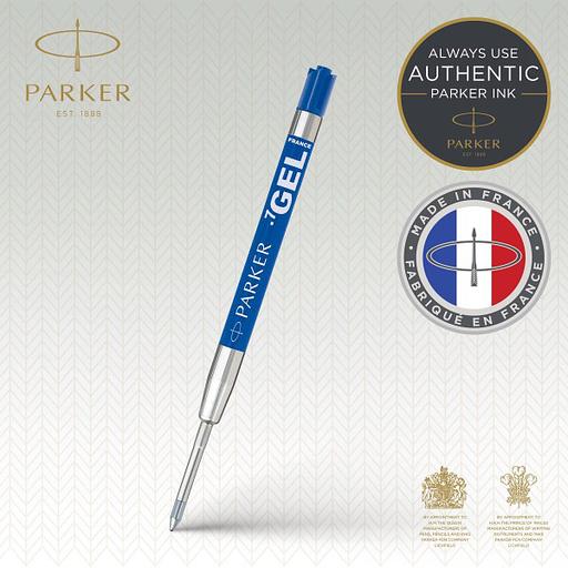 Стержень гелевый Parker Quink GEL Z05 (CW1950346) M синие чернила для ручек шариковых блистер фото 2