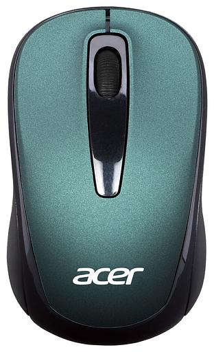 Мышь Acer OMR135 зеленый оптическая (1000dpi) беспроводная USB для ноутбука (3but) фото 1