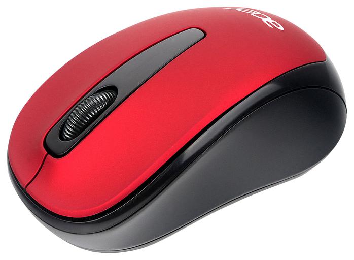 Мышь Acer OMR136 красный оптическая (1000dpi) беспроводная USB для ноутбука (3but) фото 3