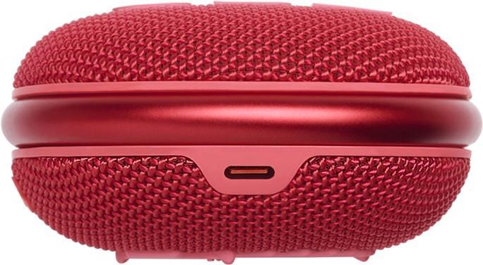 Колонка порт. JBL Clip 4 красный 5W 1.0 BT 15м (JBLCLIP4RED) фото 3
