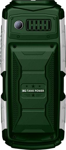 Мобильный телефон BQ 2430 Tank Power 32Mb зеленый/серебристый моноблок 2Sim 2.4" 240x320 0.3Mpix GSM900/1800 GSM1900 MP3 FM microSD max32Gb фото 3