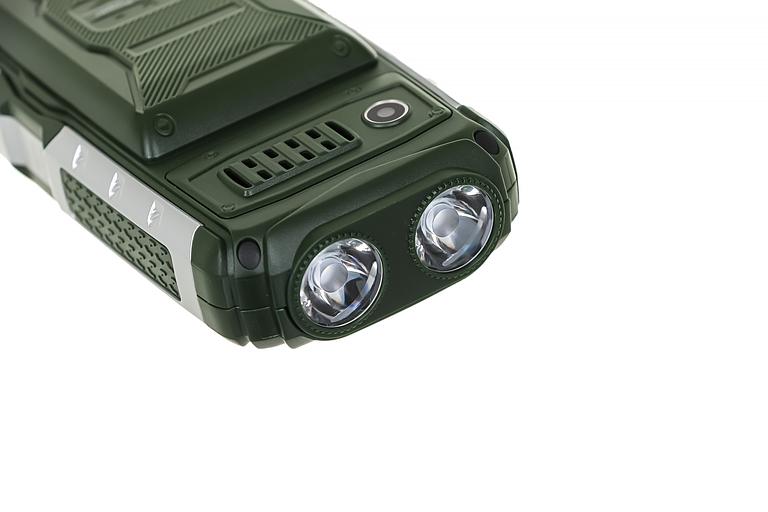 Мобильный телефон BQ 2430 Tank Power 32Mb зеленый/серебристый моноблок 2Sim 2.4" 240x320 0.3Mpix GSM900/1800 GSM1900 MP3 FM microSD max32Gb фото 9