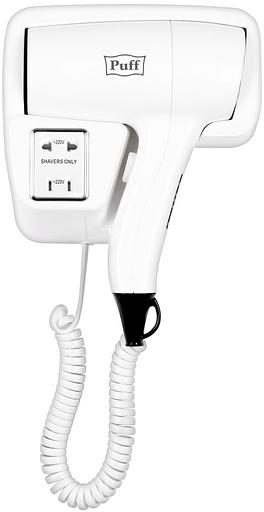 Фен Puff 1201B 1200Вт белый фото 1