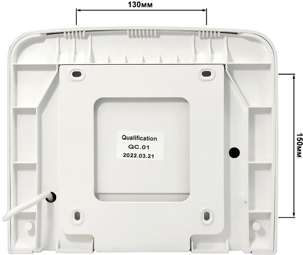 Сушилка для рук Puff 8807 1250Вт белый фото 4